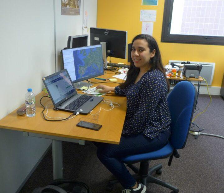 Ibtissam est notre nouvelle stagiaire géomaticienne