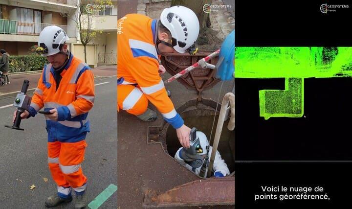 Trion P1 dans le domaine de l'assainissement. Groupe Séché