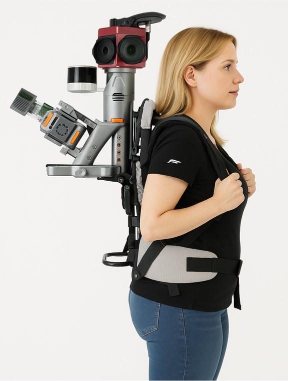 AU20 MMS en mode backpack