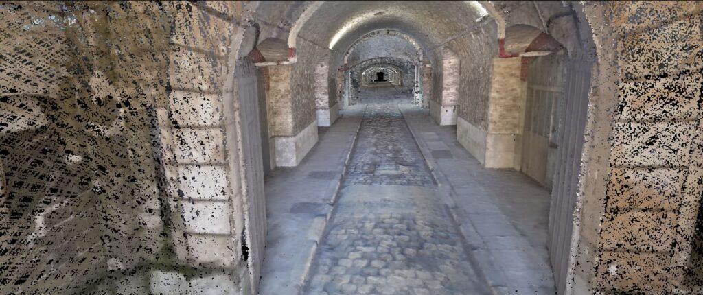 Scan entrée du fort au CHCNAV RS10